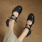 Luxury Handmade Leather Women's Shoes, Exquisite Craftsmanship(Edsl3179)