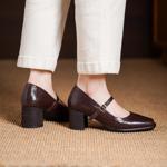 Elegant Handcrafted Leather Women’s Shoes - Luxurious Quality and Exquisite Craftsmanship(Edsl3187)