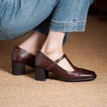 Handcrafted Genuine Leather Women's Shoes: Luxurious Elegance and Quality Craftsmanship(Edsl3190)