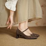 Exquisite Handmade Leather Women’s Shoes: Luxury & Elegance(Edsl9月-00)