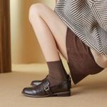 Luxurious Handcrafted Leather Women's Shoes: Exquisite Craftsmanship & Elegance(Edsl1月-33)