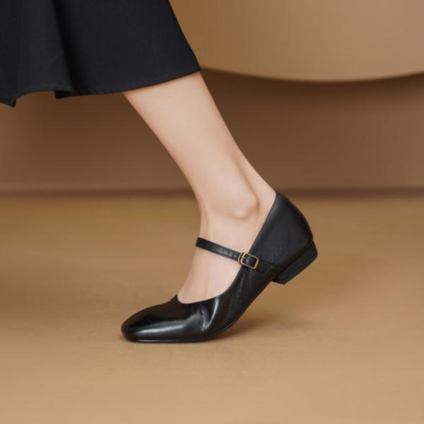Elegantly Crafted Luxury Leather Handcrafted Women's Shoes(Edsl3127)