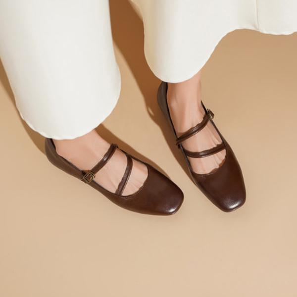 Exquisite Handcrafted Leather Women's Shoes: Luxury & Elegance(Edsl3126)