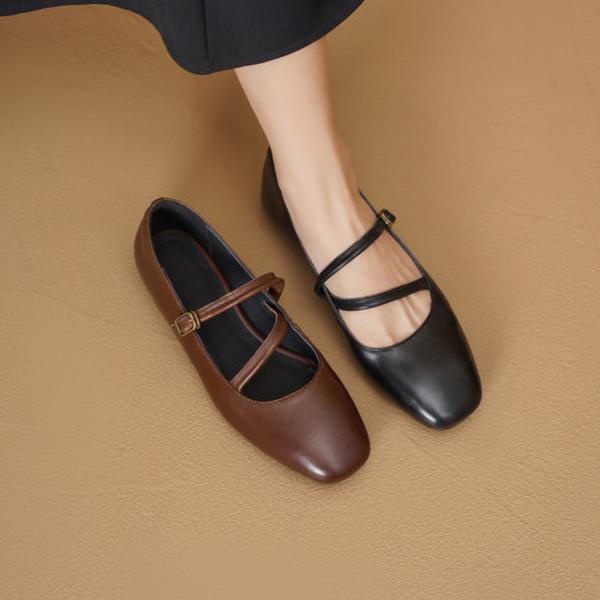 Exquisite Handcrafted Leather Women's Shoes: Luxury & Elegance(Edsl3126)