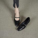 Handcrafted Genuine Leather Women's Shoes: Luxurious Elegance Unleashed(Edsl3203)