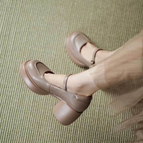 Luxury Handmade Leather Women's Shoes – An Art of Elegance(Edsl3228)