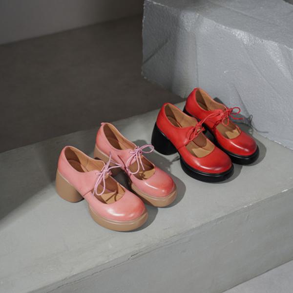 Handcrafted Luxury Leather Women's Shoes(Edsl3227)