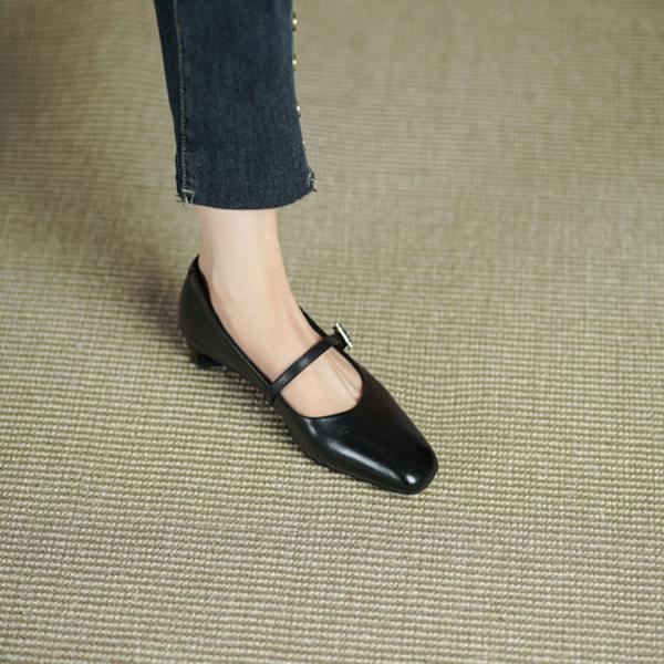 Handcrafted Luxury Leather Women's Shoes - Elegant Craftsmanship(Edsl3210)