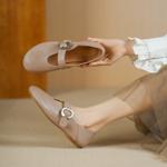 Handcrafted Genuine Leather Women's Shoes: Sophisticated Elegance and Quality(Edsl3231)