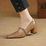 Exquisite Handcrafted Leather Women's Shoes: Luxury, Elegance, and Quality(Edsl3251)