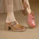 Exquisite Handcrafted Leather Women's Shoes: Luxury and Elegance(Edsl3270)