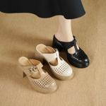 Exquisite Handcrafted Leather Women's Shoes for Elegant Luxe Styling(Edsl3262)