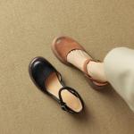 Exquisite Handcrafted Leather Women’s Shoes: Timeless Elegance(Edsl1月-97)