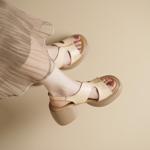 Exquisite Handmade Leather Women's Shoes: Luxury Craftsmanship(Edsl3281)