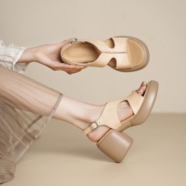 Exquisite Handmade Leather Women's Shoes: Luxury Craftsmanship(Edsl3281)