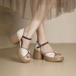 Handcrafted Luxury Leather Shoes for Elegant Women(Edsl3285)