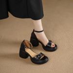Handcrafted Leather Women's Shoes: Elegant Luxury(Edsl3280)