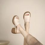 Handcrafted Luxurious Leather Women’s Shoes – Pure Elegance(Edsl3283)