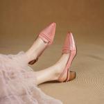 Luxury Handcrafted Leather Women's Shoes - Elegance Redefined(Edsl249-8)