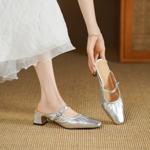 Exquisite Handcrafted Leather Women's Shoes: Elevate Your Elegance with Luxurious Quality(Edsl3297)