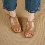 Handcrafted Luxurious Leather Women's Shoes: Exquisite Quality & Elegance(Edsl3300)