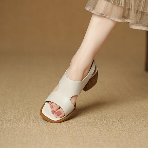 Luxury Handmade Leather Women's Shoes: Exquisite Craftsmanship & Elegance(Edsl3301)