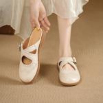 Elegant Handmade Leather Women's Shoes of Luxury Craftsmanship(Edsl3307)