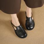 Handcrafted Genuine Leather Women's Shoes - Luxury Elegance(Edsl3306)