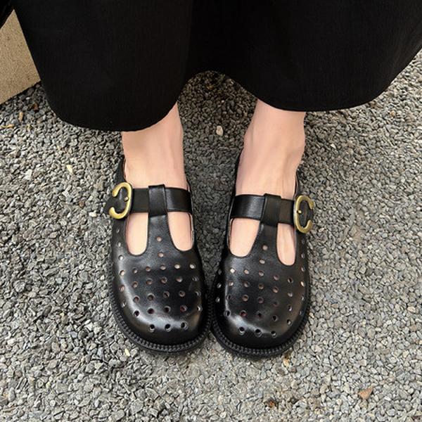 Luxurious Handmade Leather Women's Shoes: Elegance Redefined(Edsl3310)