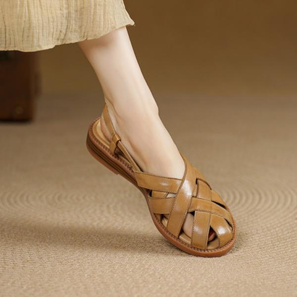 Exquisite Handmade Leather Heels: Luxury & Elegance(Edsl3316)