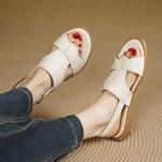 Exquisite Handcrafted Leather Women’s Shoes for Elegant Sophistication(Edsl3315)
