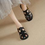 Handcrafted Luxury Leather Women's Shoes - Elegant Artistry in Every Pair(Edsl3317)