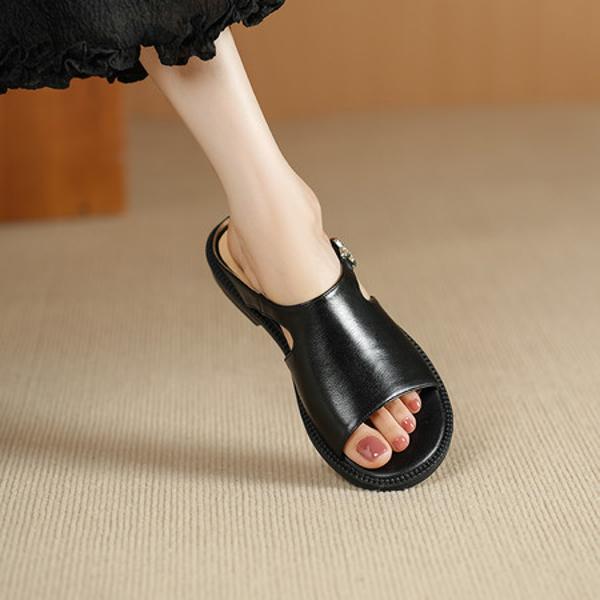 Handcrafted Genuine Leather Women’s Shoes: Luxurious Elegance and Quality(Edsl3321)