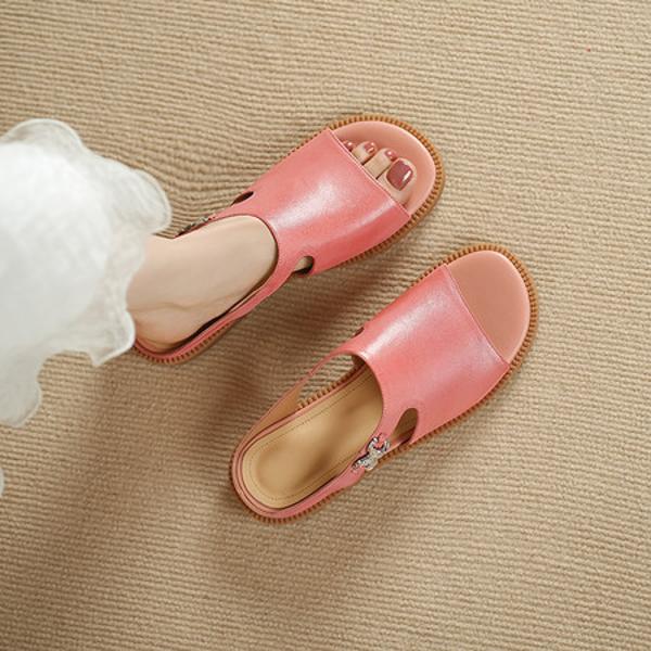 Handcrafted Genuine Leather Women’s Shoes: Luxurious Elegance and Quality(Edsl3321)