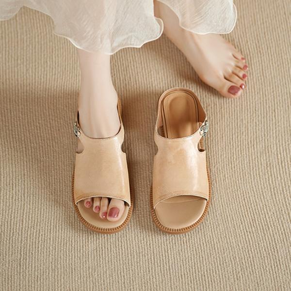 Handcrafted Genuine Leather Women’s Shoes: Luxurious Elegance and Quality(Edsl3321)