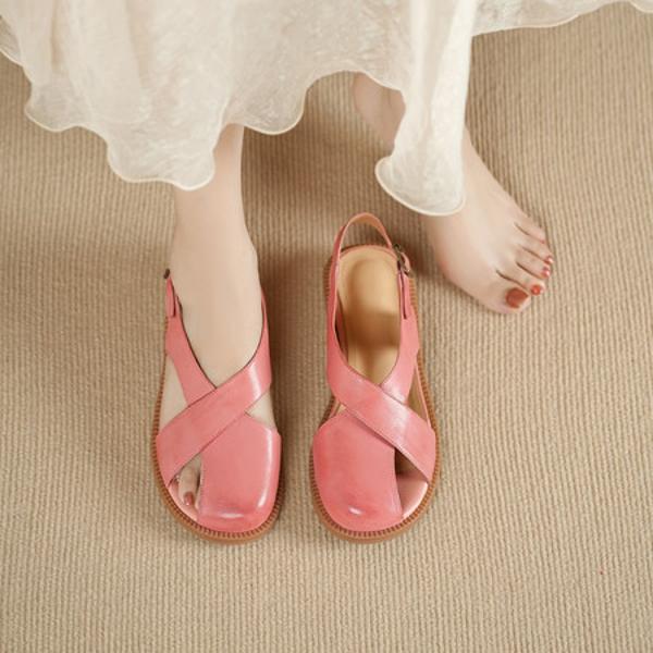 Exquisite Handcrafted Leather Women's Shoes: Luxury, Elegance, and Superior Craftsmanship(Edsl3320)