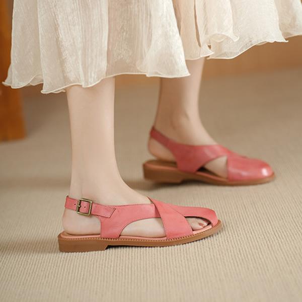 Exquisite Handcrafted Leather Women's Shoes: Luxury, Elegance, and Superior Craftsmanship(Edsl3320)