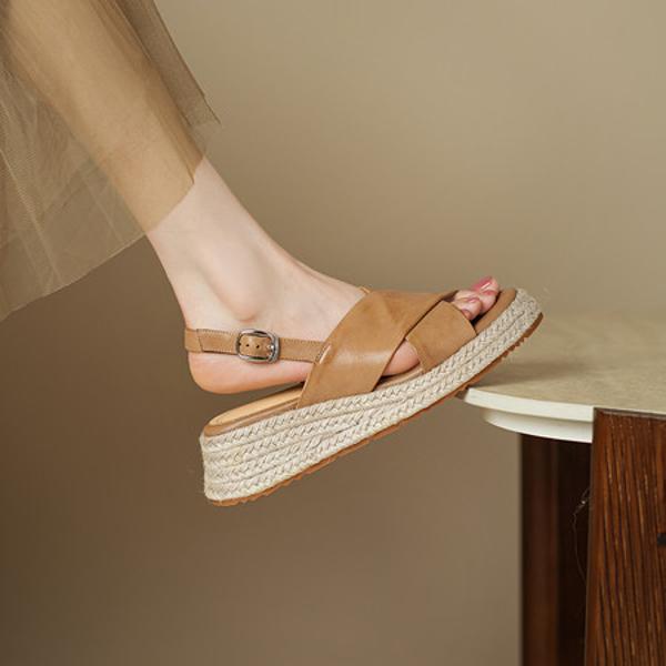 Handcrafted Luxury Leather Women's Shoes - Elegance Redefined(Edsl3331)