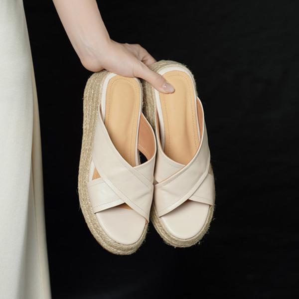 Crafted Luxury: Handcrafted Genuine Leather Women's Shoes for Elegance(Edsl3332)