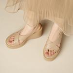 Elegant Handcrafted Genuine Leather Women's Shoes - Luxury Craftsmanship(EdslA03)