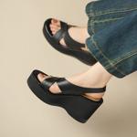 Elegant Handcrafted Genuine Leather Women's Shoes - Luxury Craftsmanship(EdslA03)