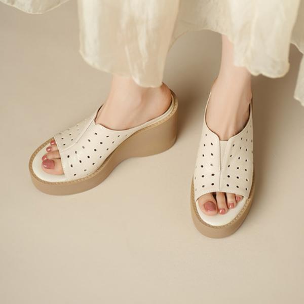 Exquisite Handcrafted Leather Women's Shoes: Luxury Meets Elegance(EdslA02)