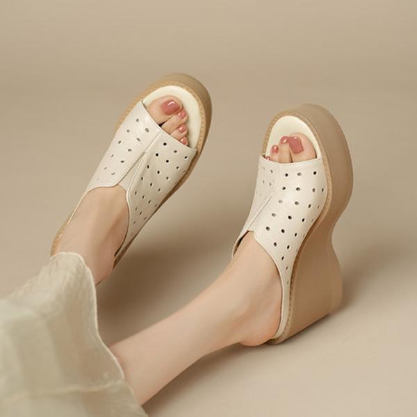 Exquisite Handcrafted Leather Women's Shoes: Luxury Meets Elegance(EdslA02)