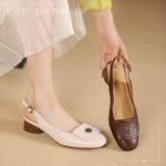 Luxury Handcrafted Leather Shoes for Elegant Women(Edsl1月-78)