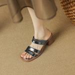 Exquisite Handmade Leather Women’s Shoes for Elegance(Edsl1月-77)