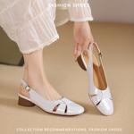 Handcrafted Luxury Leather Women’s Shoes – Elegant Artistry & Quality Craftsmanship(Edsl1月-79)