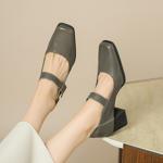 Exquisite Handmade Leather Women's Shoes - A Touch of Luxury and Elegance(Edsl3356)