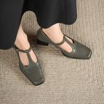 Handcrafted Luxury Leather Women's Shoes, Exquisite Quality(Edsl3339)