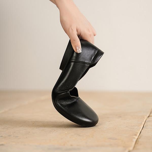 Handcrafted Luxury Leather Women’s Shoes: Elegance Redefined(Edsl3385)