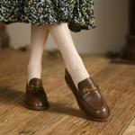 Exquisite Handcrafted Leather Shoes for Elegant Women(Egupai88868)
